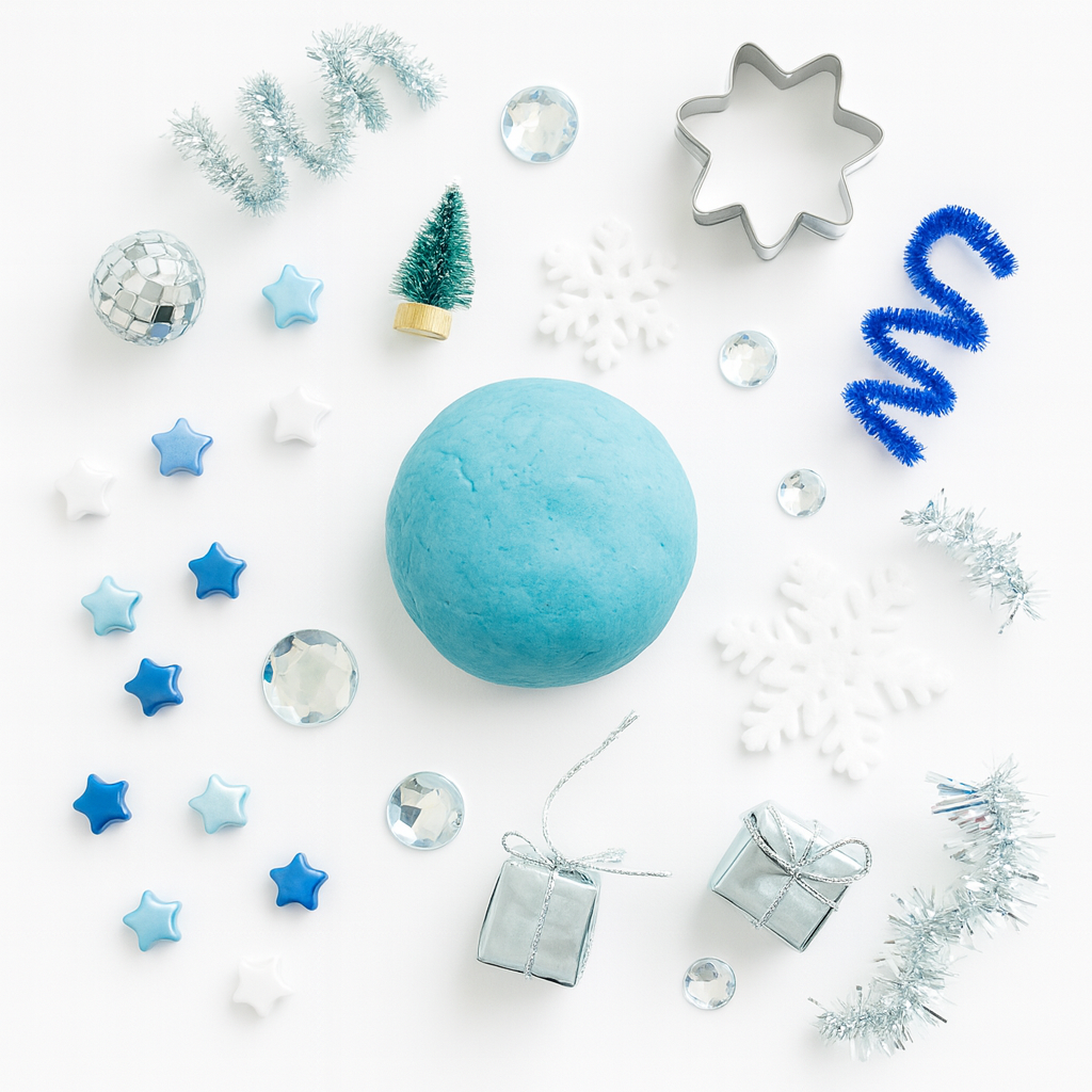 Snow Day Dough Take+Make Kit