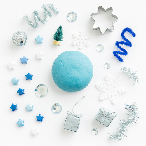 Snow Day Dough Take+Make Kit